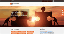 Desktop Screenshot of businesspointtelecom.nl